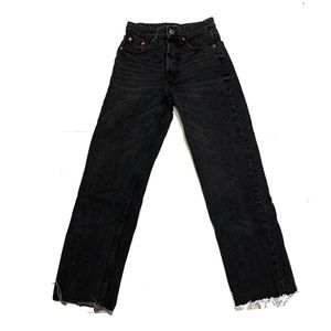 00 / Zara high rise jeans